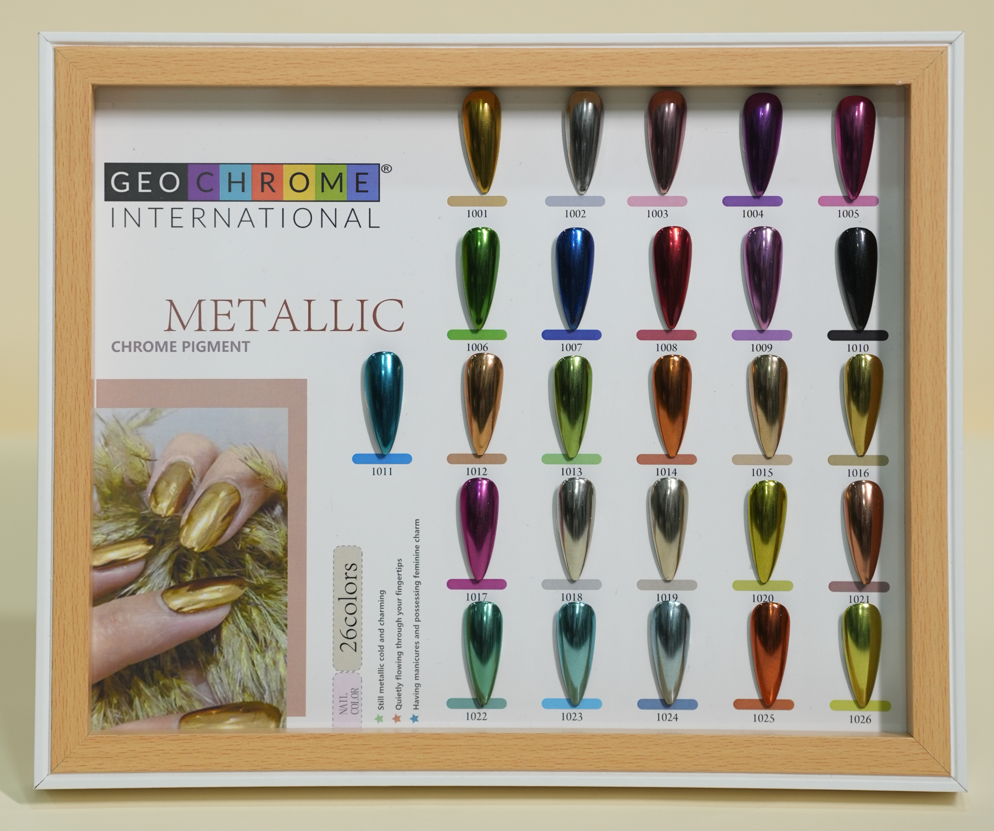 Metallic Chrome -Petal Glaze